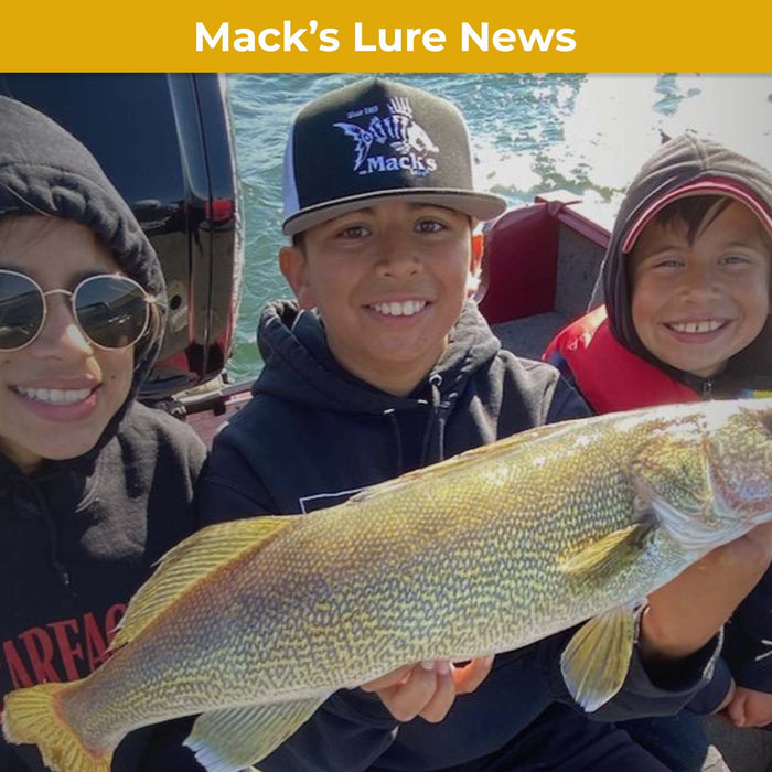 Take a kid fishing - Mack's Lure is a C.A.S.T for Kids Foundation Sponsor