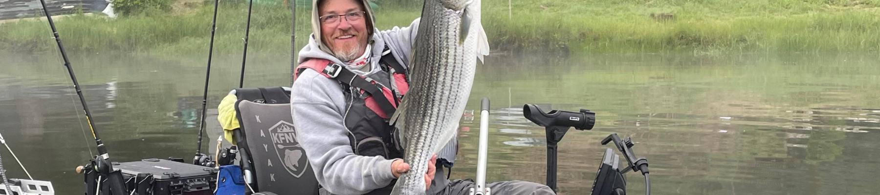 Handling Big Fish on a Kayak