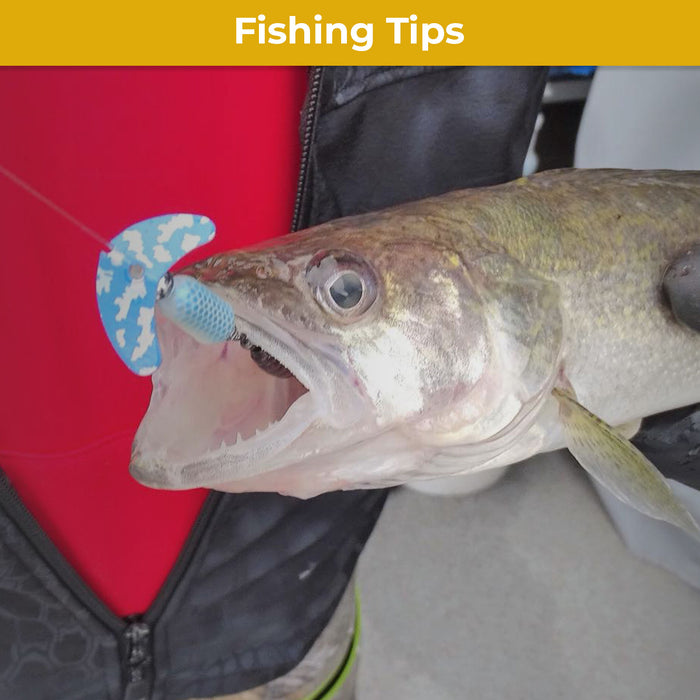 Top Smile Blade Colors for Catching Walleye