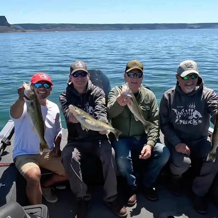 Watch Banks Lake Post Spawn Walleye