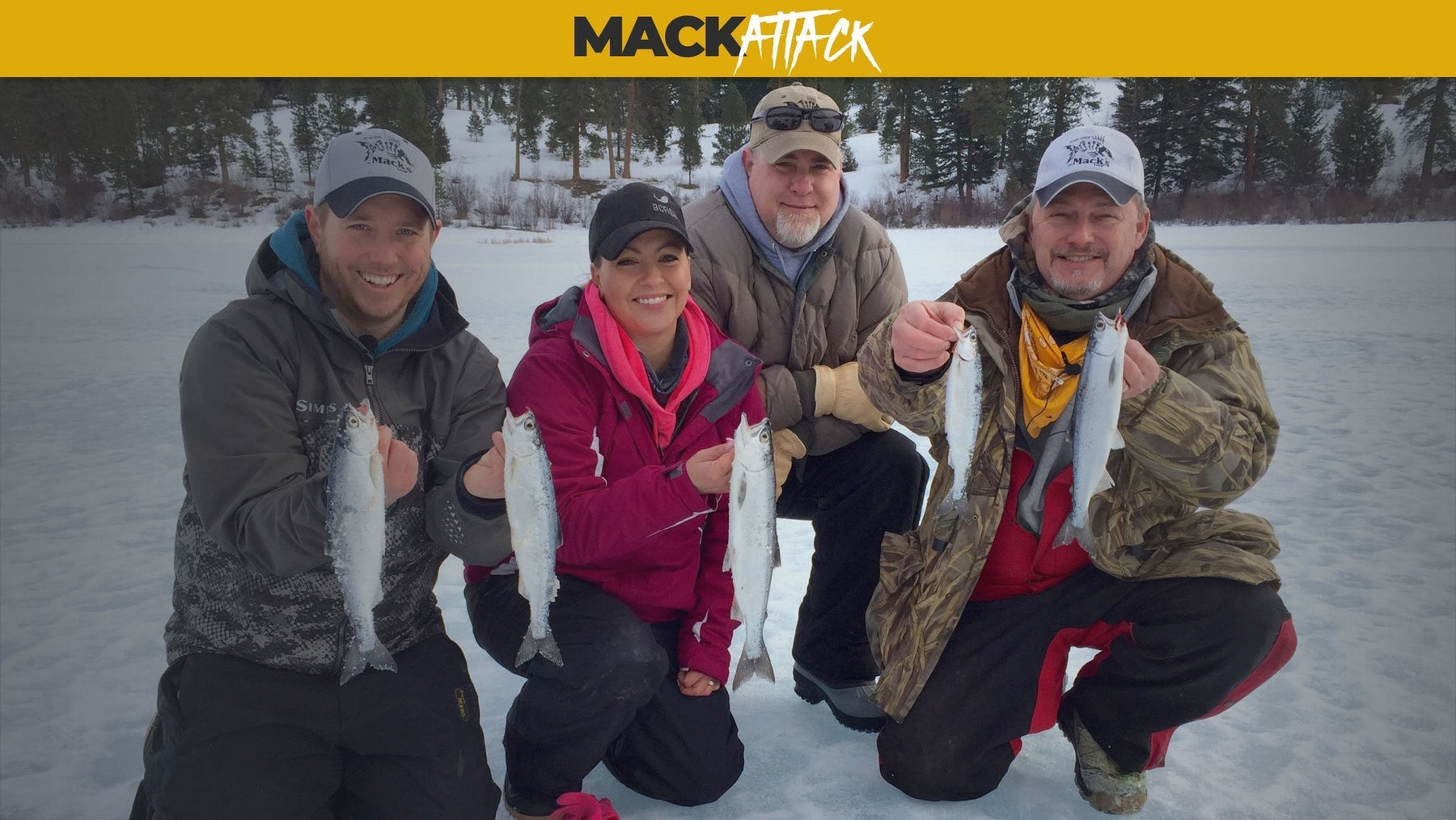 Ice Fishing for Kokanee using Sling Blade Dodgers