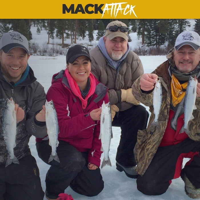 Ice Fishing for Kokanee using Sling Blade Dodgers