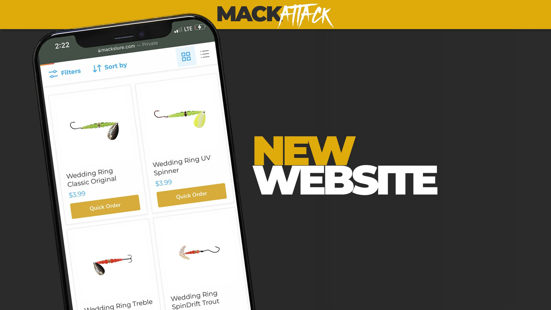 Mack's Lure Launches a New Official Website and Online Tackle Shop