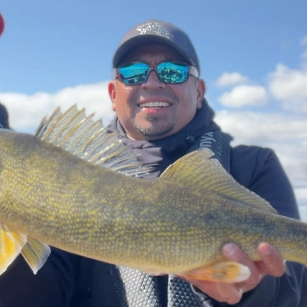 Catching Walleye with Wedding Ring Blades