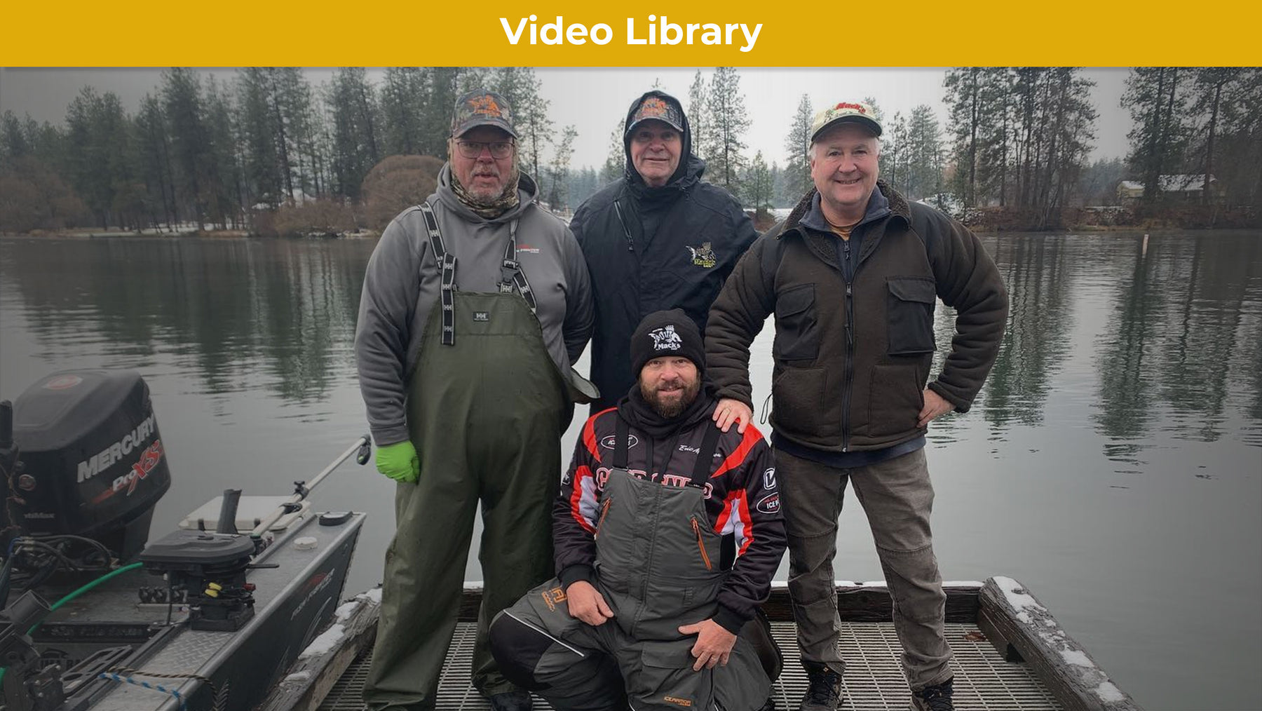 AWTV: Trolling for Winter Trout on Lake Spokane