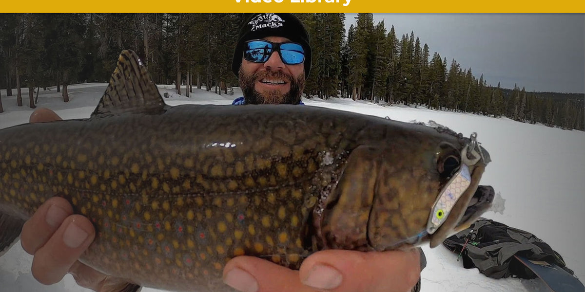 Ice Fishing for Trout in the California Backcountry — Mack's Lure Tackle