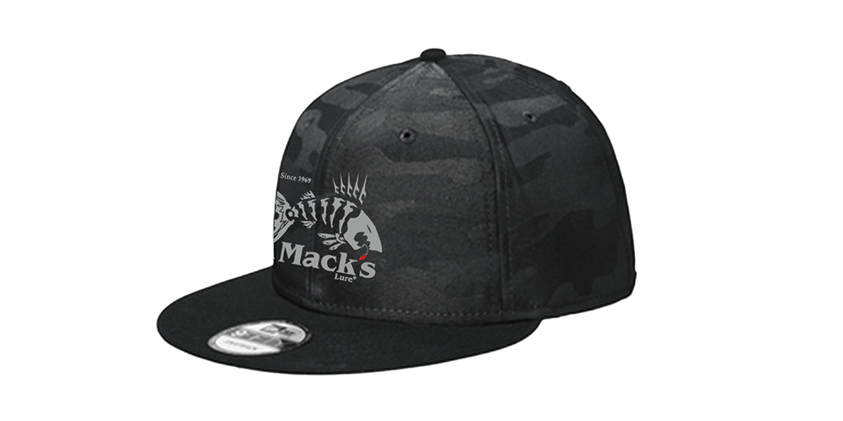 NEW ERA 9Fifty - Black Camo / Snapback — Mack's Lure Tackle