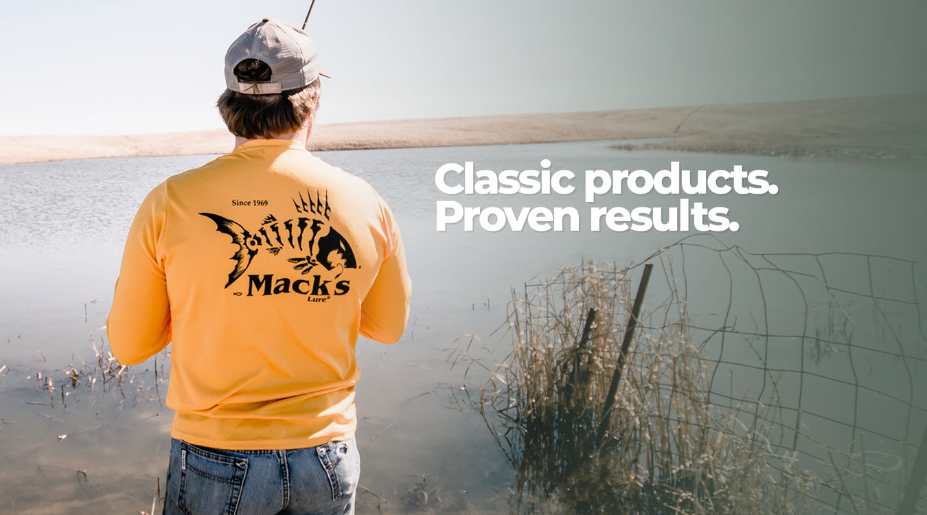 Classic products, proven results. Mack's Lure offers timeless lures, attractors and components for walleye, trout, salmon, kokanee, panfish and more. A leader in the fishing industry since 1969.