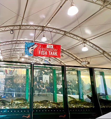 Behind the Glass: The Mack’s Lure Walleye Tank