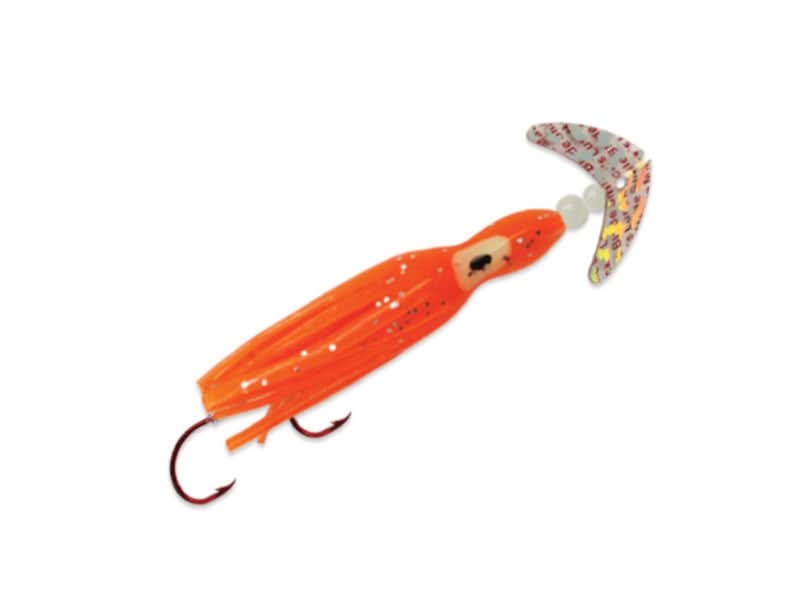 cinco fishing lures Mack's Lure 60009 Cha Kokanee Squidder Rigs Silver Sparkle, 1.5"