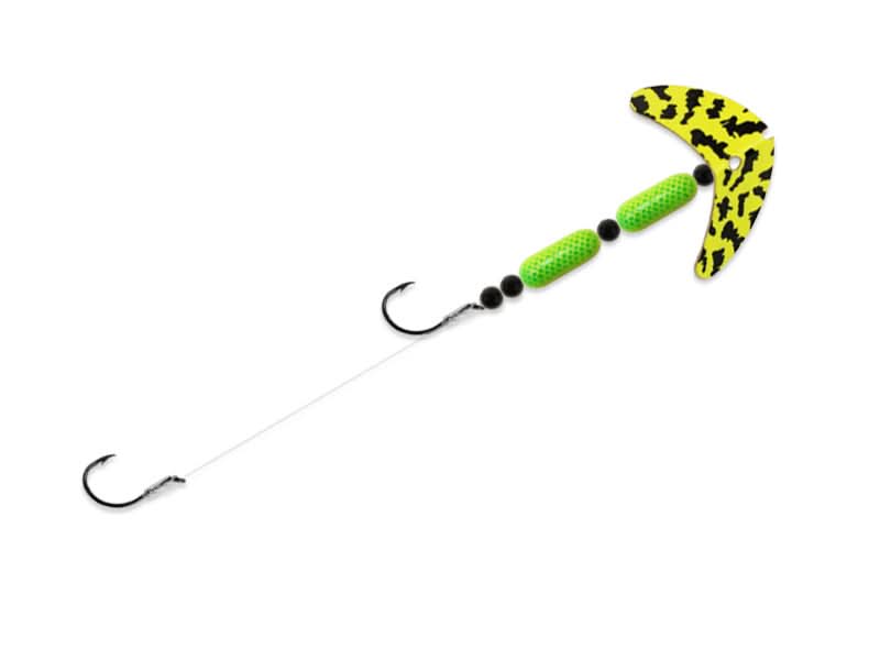 fish lures walmart Cha Cha Crawler Chartreuse Black Tiger/Chartreuse Green Scale / 4