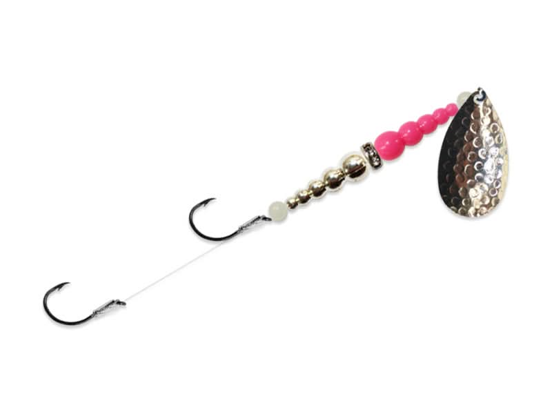 double hooked fishing Double Whammy Classic Original Nickel/Black / 6
