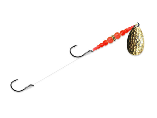 Mack's Lure Classic Wedding Ring Fishing Spinnerbait, Flo Chartreuse, Size  6 Hook, Spinnerbaits 