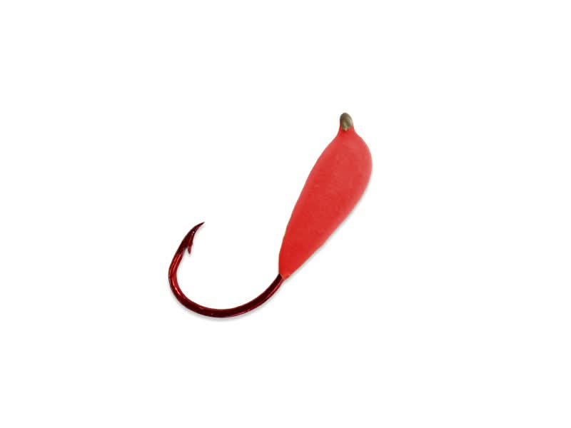 buy red fishing hooks Mack's Lure - Green Glo Sz 4 Red Hook