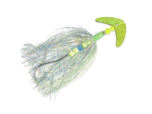 Macks Boogie Bait - Chartreuse/Silver Body / Chartreuse 4