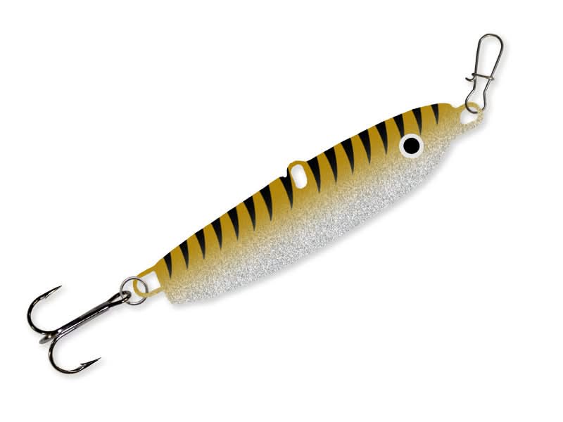 fish bait hook Mack's Lure 29906 Sonic Baitfish Glow Orange